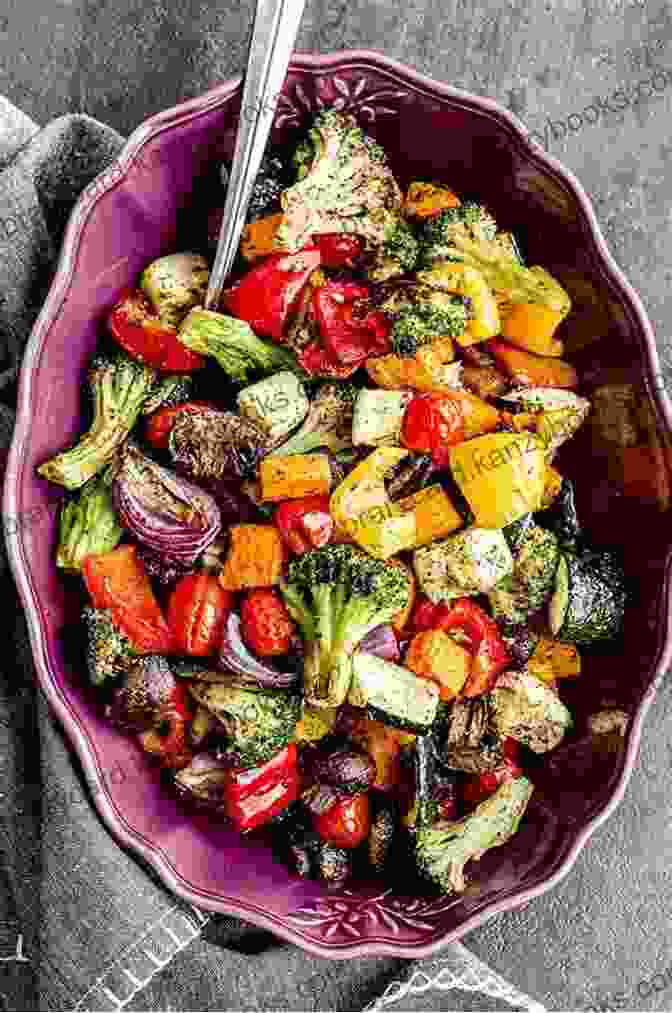 A Bowl Of Colorful Roasted Vegetables Modern Rice Cookbook: Delicious Recipes To Re Imagine Your Favorite Side Dish