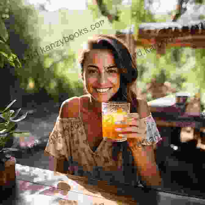 A Captivating Image Of A Person Enjoying Kombucha In A Serene Natural Setting, Highlighting The Holistic Benefits And Lifestyle Connection Green Tea: All About The Miraculously Healthy Drink Its Many Variations And History (Worlds Most Loved Drinks 9)