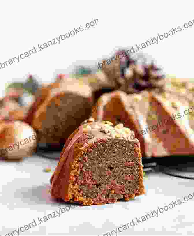 A Festive Gingerbread Bundt Cake Drizzled With A Luscious Cranberry Sauce Dried Cranberry: 22 Tasty And Delicious Desserts