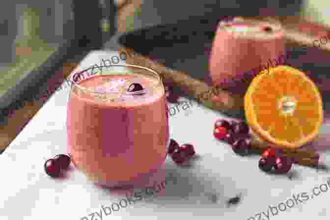 A Refreshing Cranberry Coconut Smoothie In A Frosty Glass Dried Cranberry: 22 Tasty And Delicious Desserts