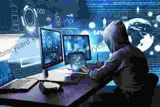 A Representation Of Cybercrime, With A Computer Screen Displaying Malicious Code And A Person's Digital Identity Being Attacked. The Hacker Crackdown: Law And DisFree Download On The Electronic Frontier