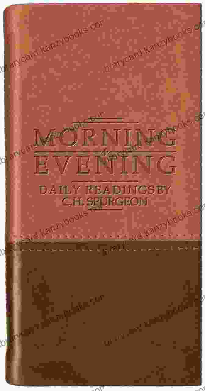 A Young Woman Reading Morning And Evening Daily Readings At Sunrise, Surrounded By Nature's Tranquility. Morning And Evening: Daily Readings