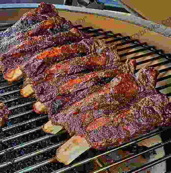 An Assortment Of Grilled Meats, Including Beef Brisket, Ribs, And Chicken, Sizzling On A Grill The Simple Big Green Egg Cookbook 2024: Cookbook For Smoking And Grilling Meat Fish Game And Vegetables