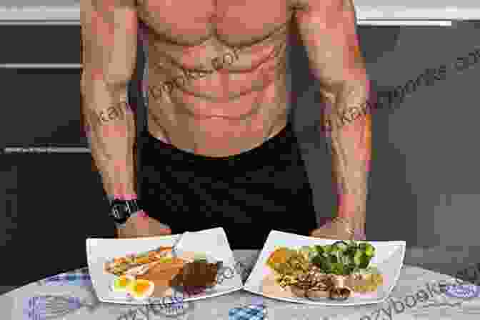 Bodybuilder Eating A Healthy Meal KNIFE FORK MUSCLE: 4: PUTTING IT ALL TOGETHER THE TRUTH ABOUT BODYBUILDING SUPPLEMENTS MENUS DIET PLANS AND RECIPES