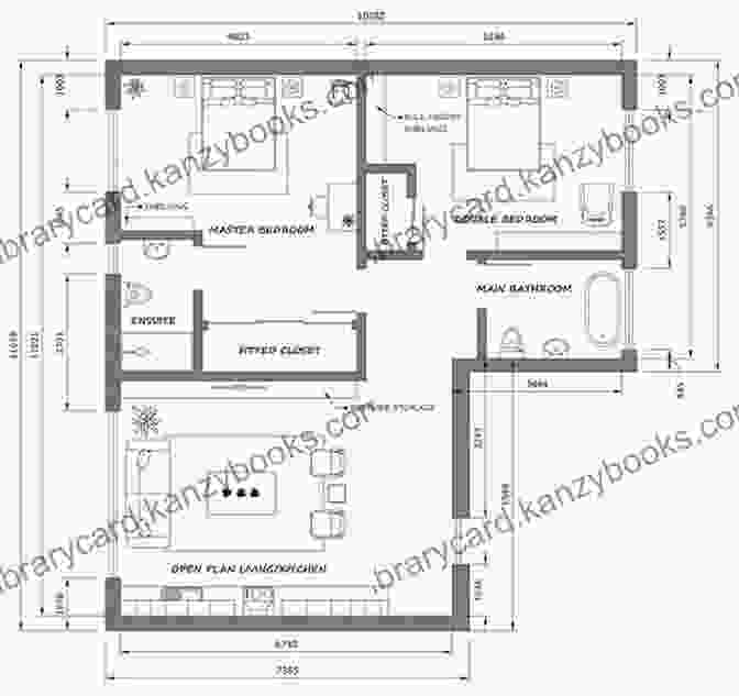 Detailed 2D Floor Plan With Dimensions And Annotations AutoCAD 2024 For Architectural Design: A Power Guide For Beginners And Intermediate Users