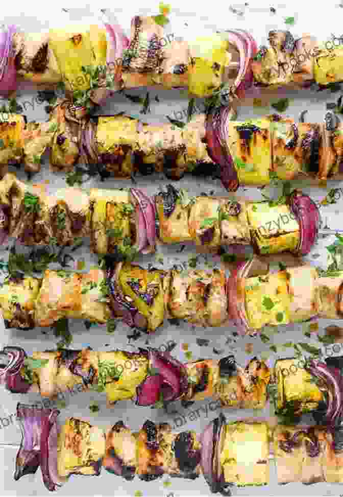 Grilled Chicken Skewers With Pineapple Marinade Pineapple Recipes: Pineapple Cookbook With Delicious Delectable Fish Meat Pineapple Dishes (Pineapple Wonders 5)