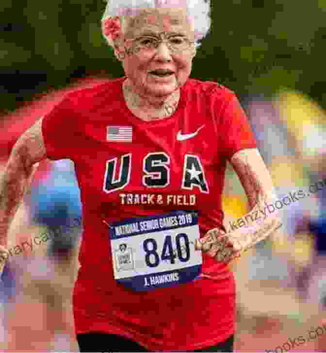 Julia 'Hurricane' Hawkins Running On The Track, Defying The Aging Process With Her Incredible Speed And Determination. What Makes Olga Run?: The Mystery Of The 90 Something Track Star And What She Can Teach Us About Living Longer Happier Lives