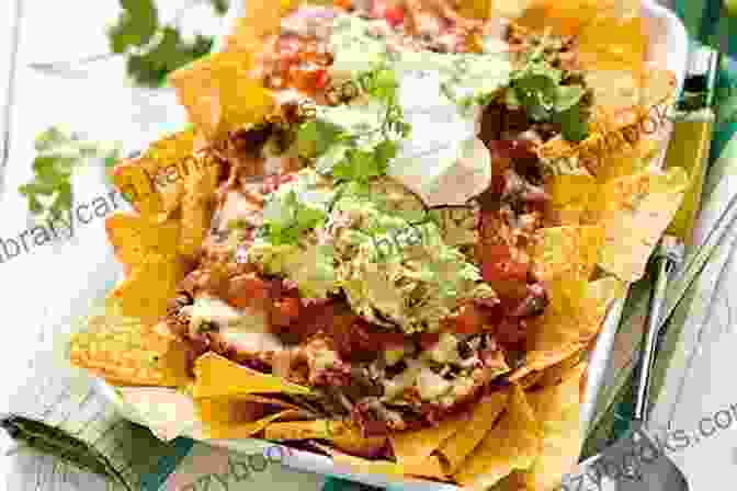 Nachos Topped With Cheese, Salsa, And Guacamole Mexican Appetizer Cookbook: Spice Up Any Dinner With Over 50 Delicious Mexican Appetizer Recipes