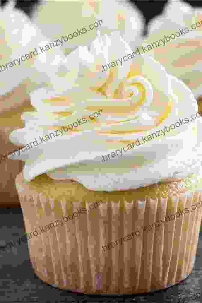 Vanilla Cupcakes With Vanilla Buttercream Frosting On A Plate Vanilla Recipes: Tasty And Delicious Dishes