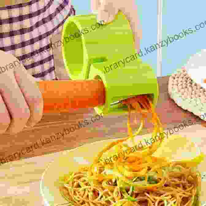 Vegetable Noodles Spiraled Using Inspiralized Spiralizer Spiralizer Cookbook: Inspiralized Creative And Healthy Spiralizer Recipes For Energy Boosting And Weight Loss (Spiralize Everything 2)