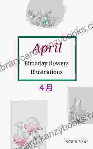 Birthday Flowers Illustrations April Issue: Flowers Drawn In About 5 Minutes With A Ballpoint Pen And Watercolors Without Drafting